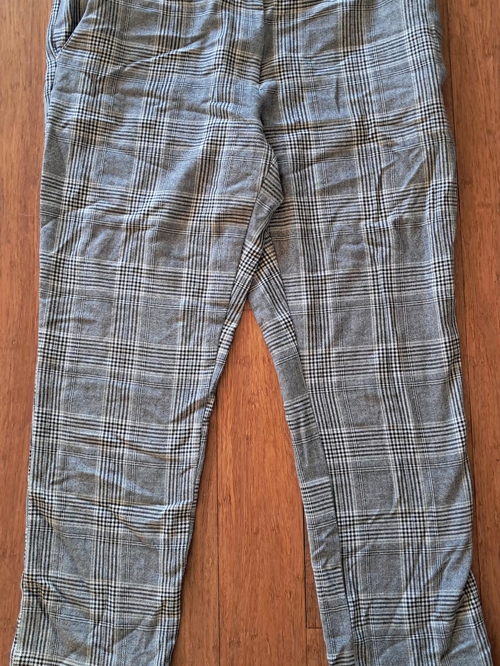 H&M Grey Glen Plaid Dress Pants